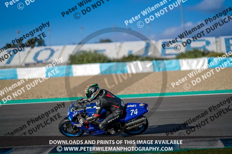 25 to 27th november 2017;Jerez;event digital images;motorbikes;no limits;peter wileman photography;trackday;trackday digital images